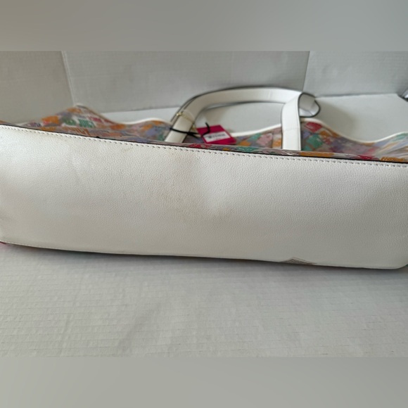 NWT JUICY by JUICY COUTURE Clear Logo Print Beach Tote Bag Purse Y2k - Picture 8 of 8